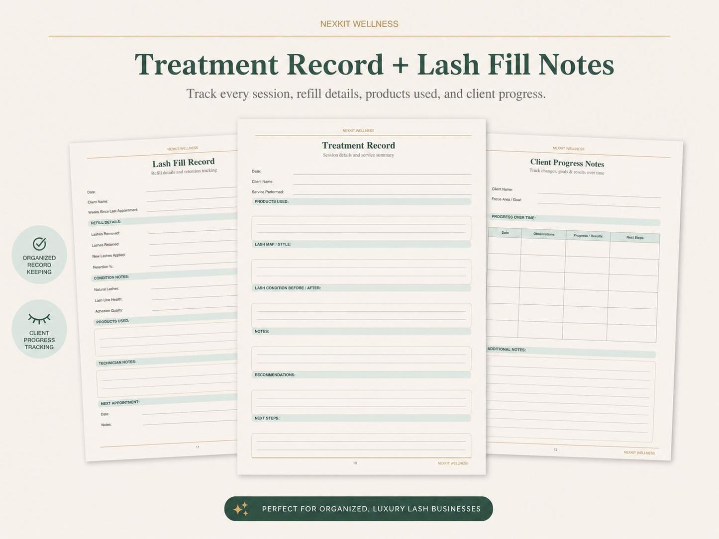 Lash Extension Client Forms Printable PDF, Lash Tech Intake Form, Consent Form, Aftercare Card,Lash Mapping Sheet, Beauty Salon Forms Bundle