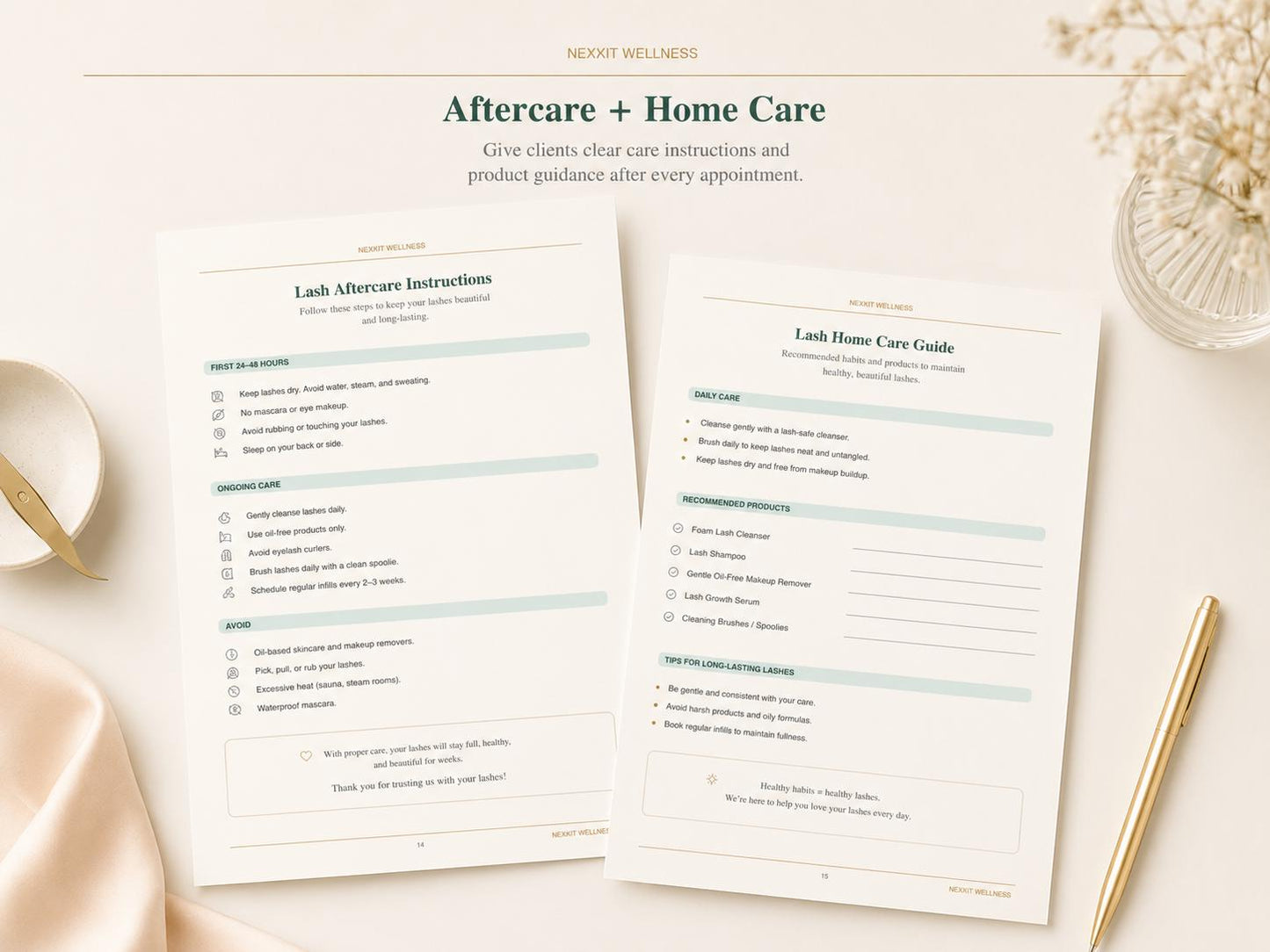 Lash Extension Client Forms Printable PDF, Lash Tech Intake Form, Consent Form, Aftercare Card,Lash Mapping Sheet, Beauty Salon Forms Bundle
